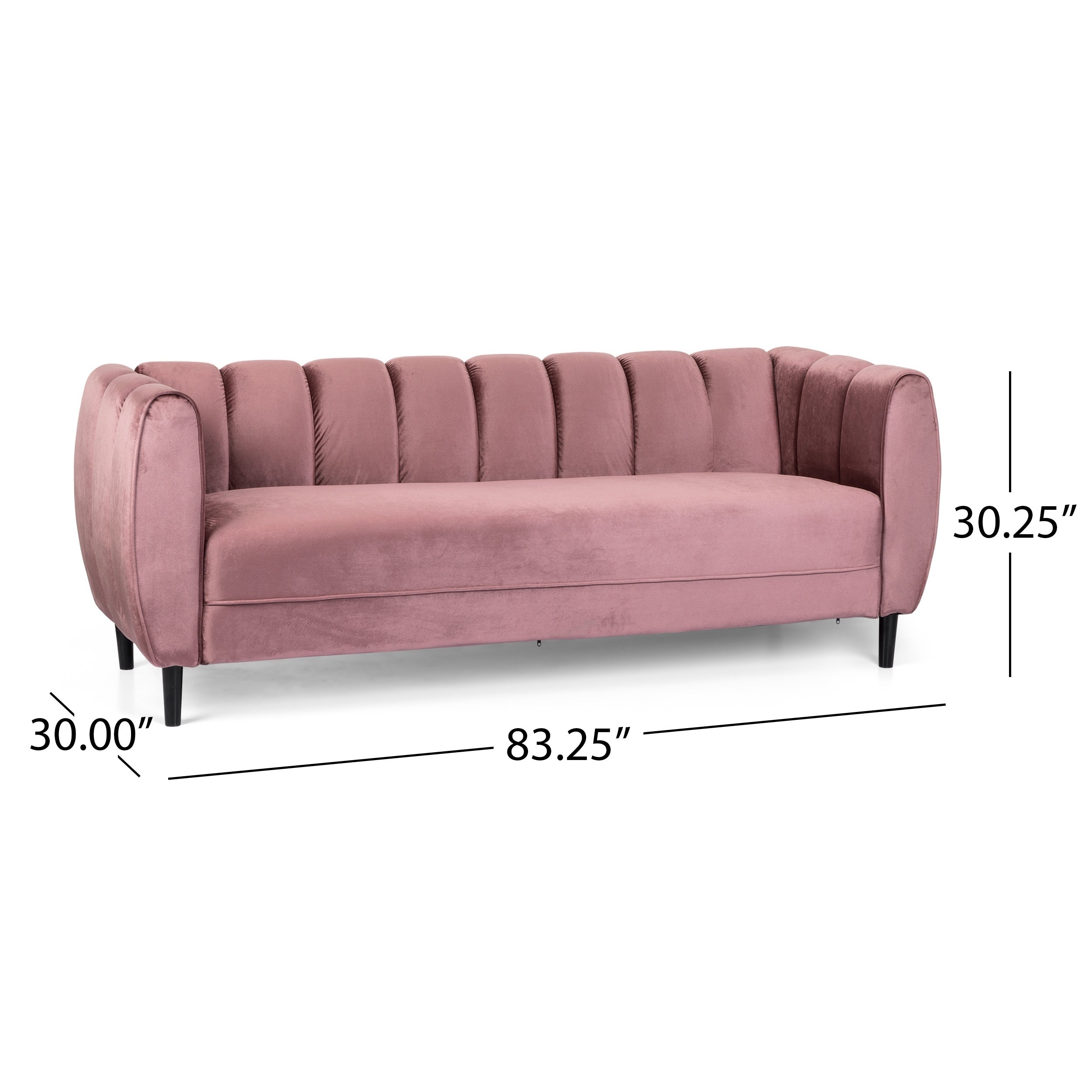 Bobran Velvet Sofa - Couchlane