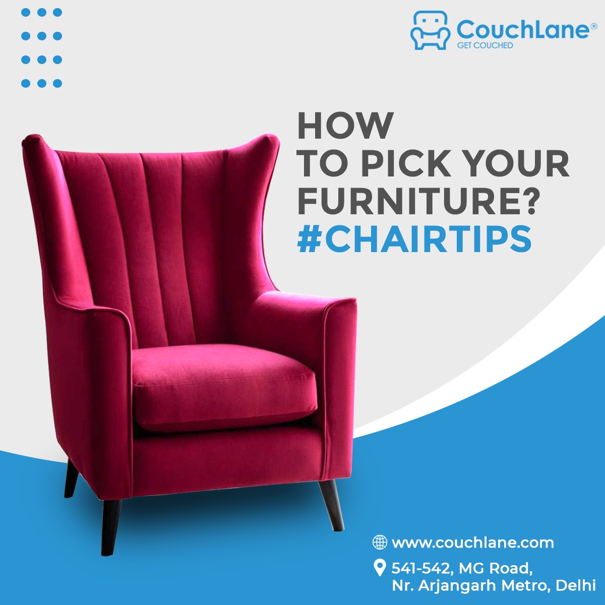 How to pick your furniture? Chairtips Couchlane