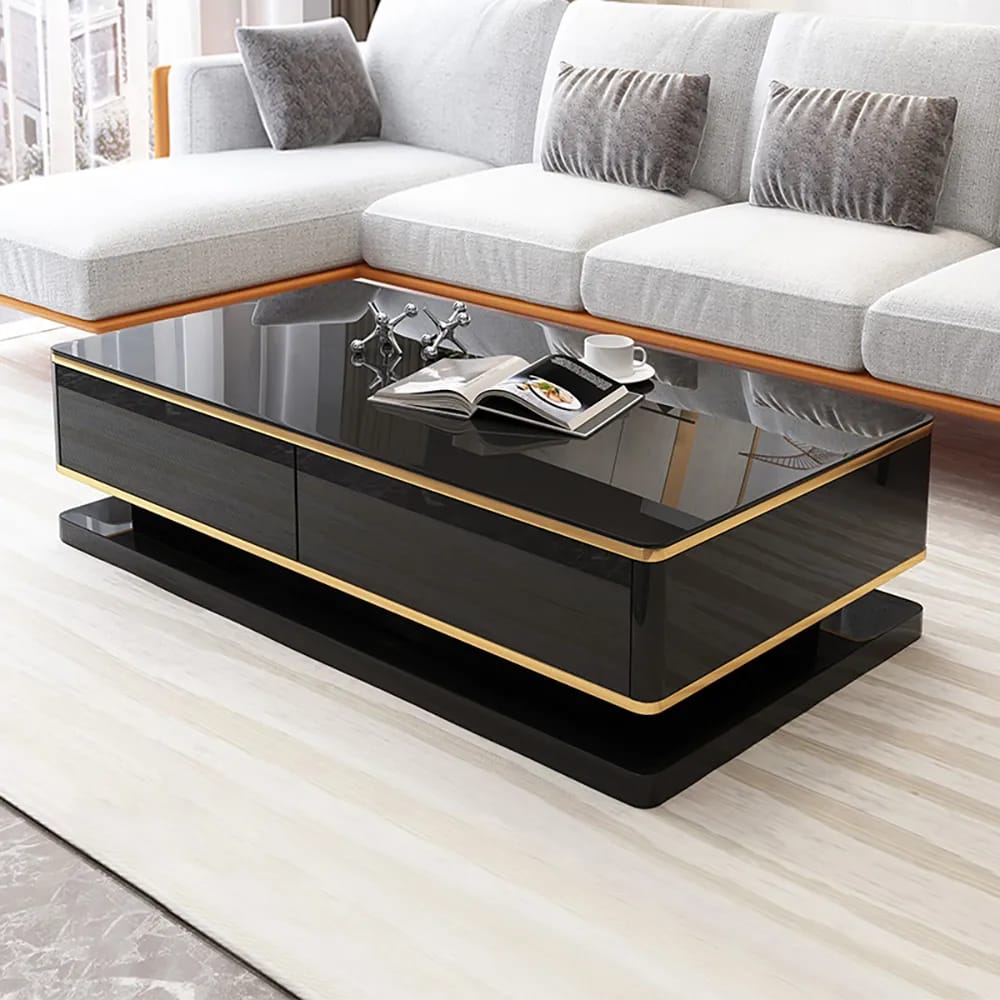 Luxury furniture Design Modern Coffee Table With natural Marble Top wooden  base, View Modern Coffee Table With Marble Top, Carolf Product Details from  Foshan Ca… | Modern centre table designs, Centre table